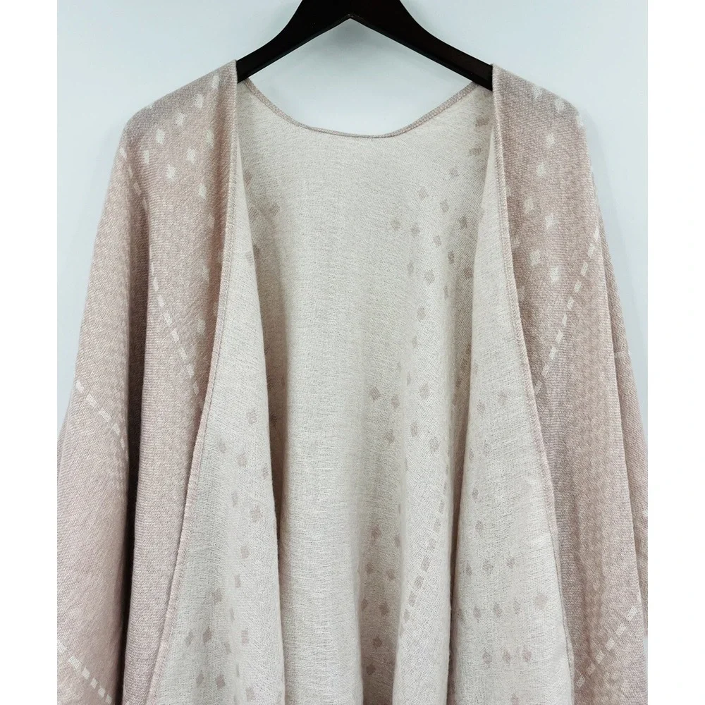 Gentle Fawn Hermosa Fringed Kimono Shawl Wrap Fringed NWT Size Medium / Large